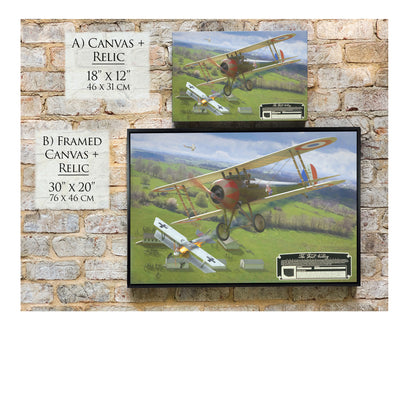 Nieuport 28 - The First Victory Canvas | INCLUDES: Stabilizer Fabric Piece