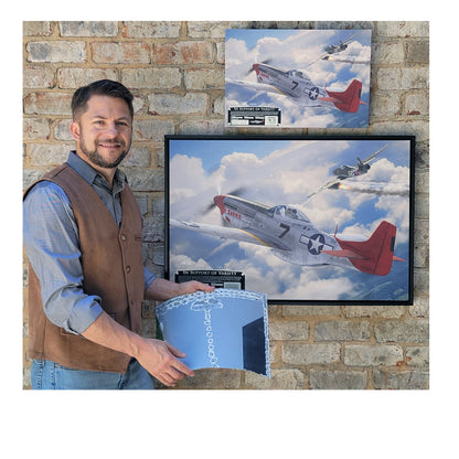 P-51 Mustang - Tuskegee Airmen Red Tails In Support of Varsity Canvas | INCLUDES: Skin Relic