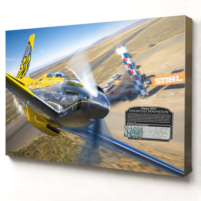 P-51 Mustang - #38 Precious Metal | INCLUDES: Fuselage Fragment