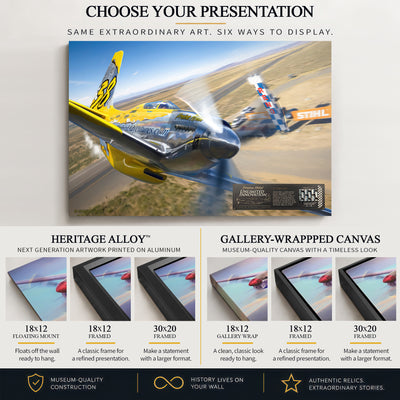 P-51 Mustang - #38 Precious Metal | INCLUDES: Fuselage Fragment