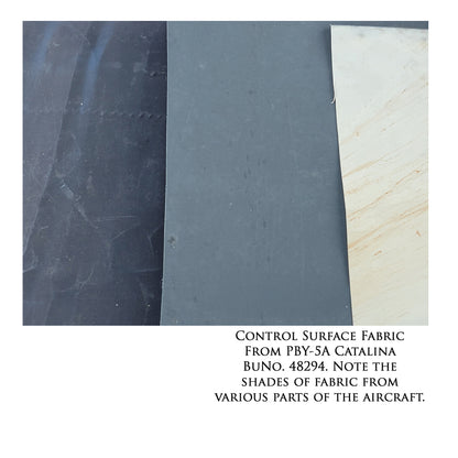 PBY Catalina - Framed Canvas | INCLUDES: Control Surface Fabric Relic