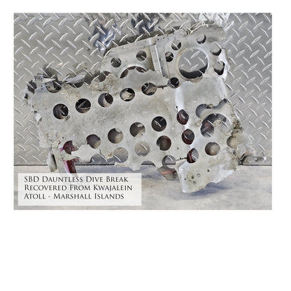 SBD Dauntless - Dauntless Over Kwajalein | INCLUDES: Dive Brake Relic