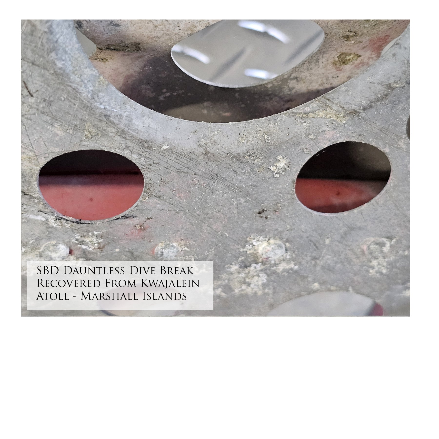 SBD Dauntless - Dauntless Over Kwajalein | INCLUDES: Dive Brake Relic