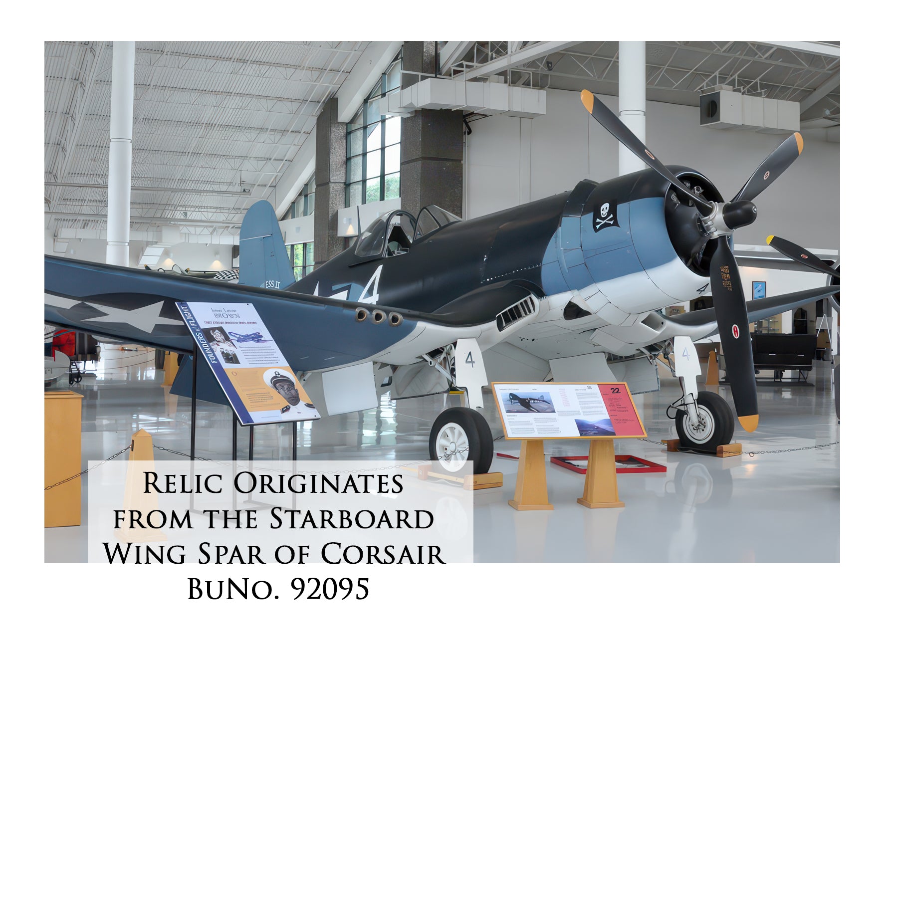 FG-1D Corsair - The Scrappers Canvas | INCLUDES: Wing Relic