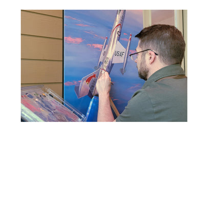 F-104 Starfighter - Shooting Star Canvas | INCLUDES: Map & Data Case Fragment