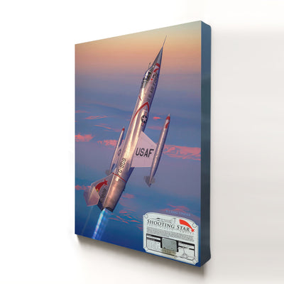 F-104 Starfighter Shooting Star relic artwork by Craig Tinder