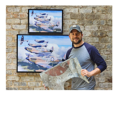 Spitfire - Homeland Formation Canvas | INCLUDES: Wing Panel Relic
