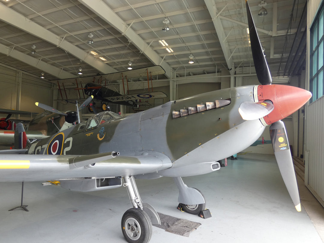 Spitfire Mk IXe - The CO's Query - Profile Canvas with Supermarine Spitfire Relic