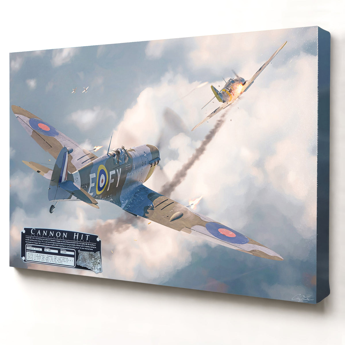 Historical relic artwork by Craig Tinder