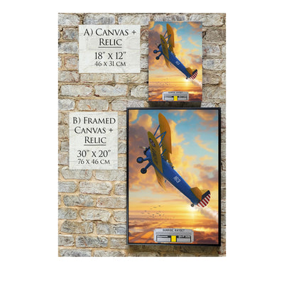 Stearman PT-13 - Sunrise Kaydet historical relic artwork by Craig Tinder