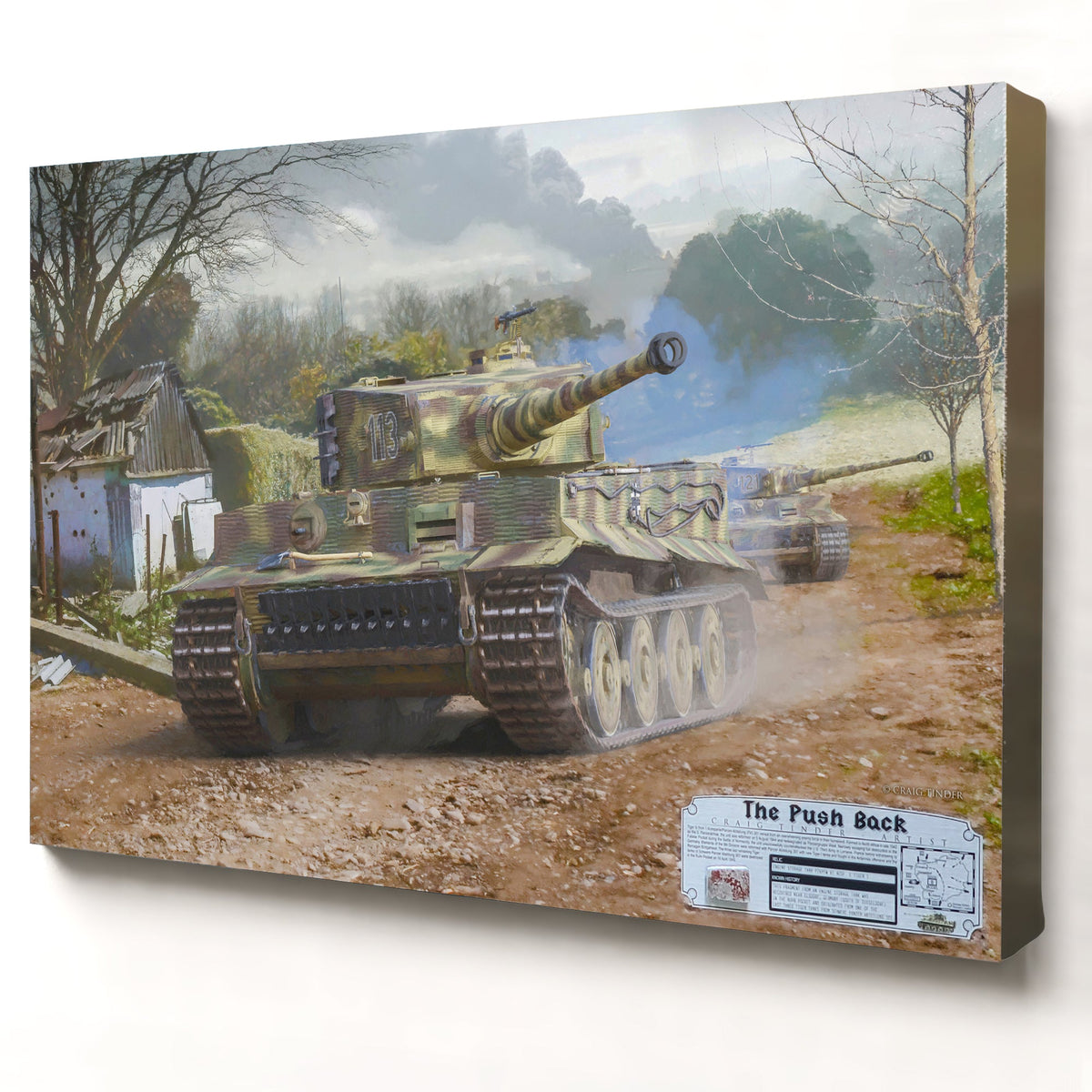 Historical relic artwork by Craig Tinder