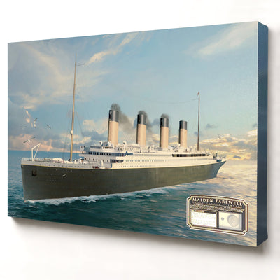 Titanic Maiden Farewell relic artwork by Craig Tinder