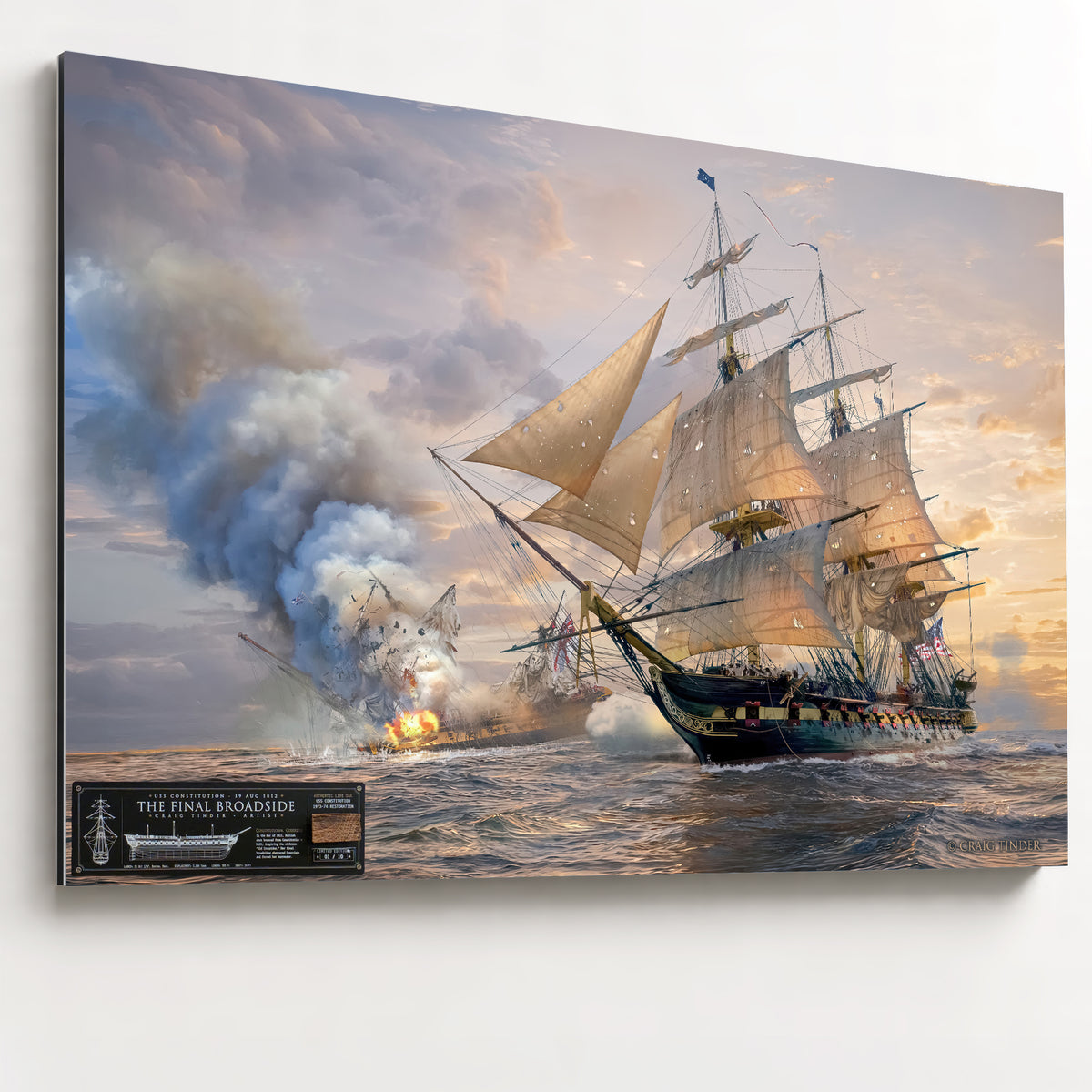 USS Constitution | INCLUDES: Oak Hull Relic