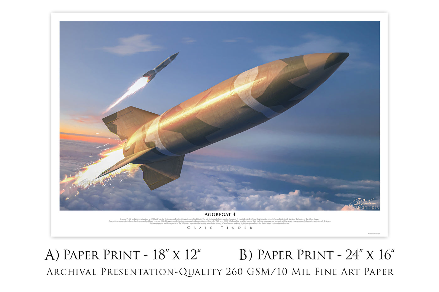 V2 Rocker Texture Aggregat 4 - V2 Rocket Aviation Art – Aces In Action: Historical Art ...