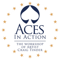 Aces In Action: The Workshop of Artist Craig Tinder - logo