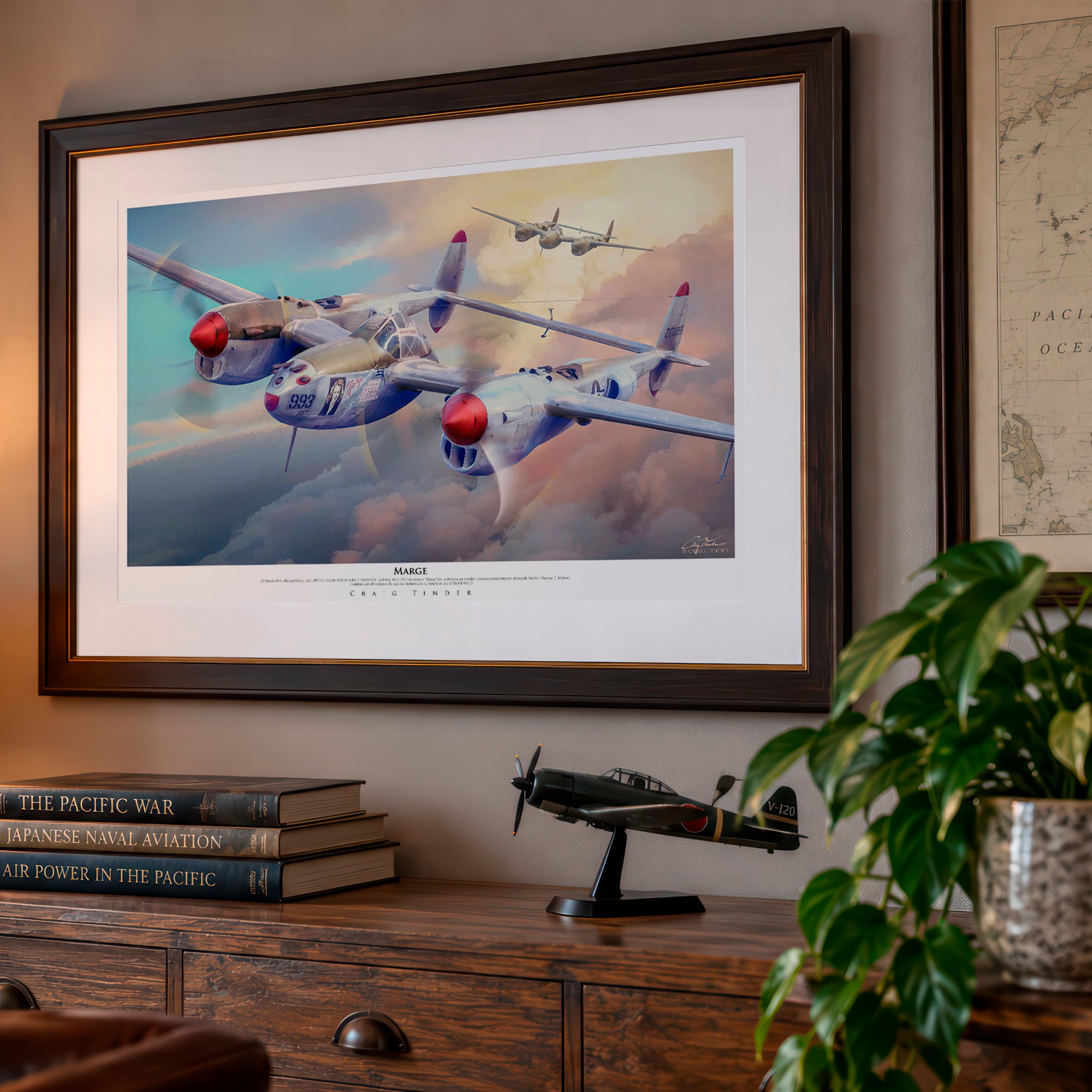 B-1 Lancer The Bone Art Print | Craig Tinder – Aces In Action