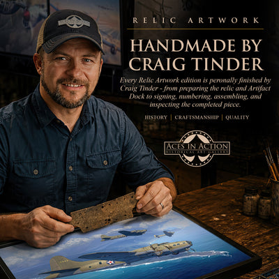 Aces In Action historical relic artwork presentation information