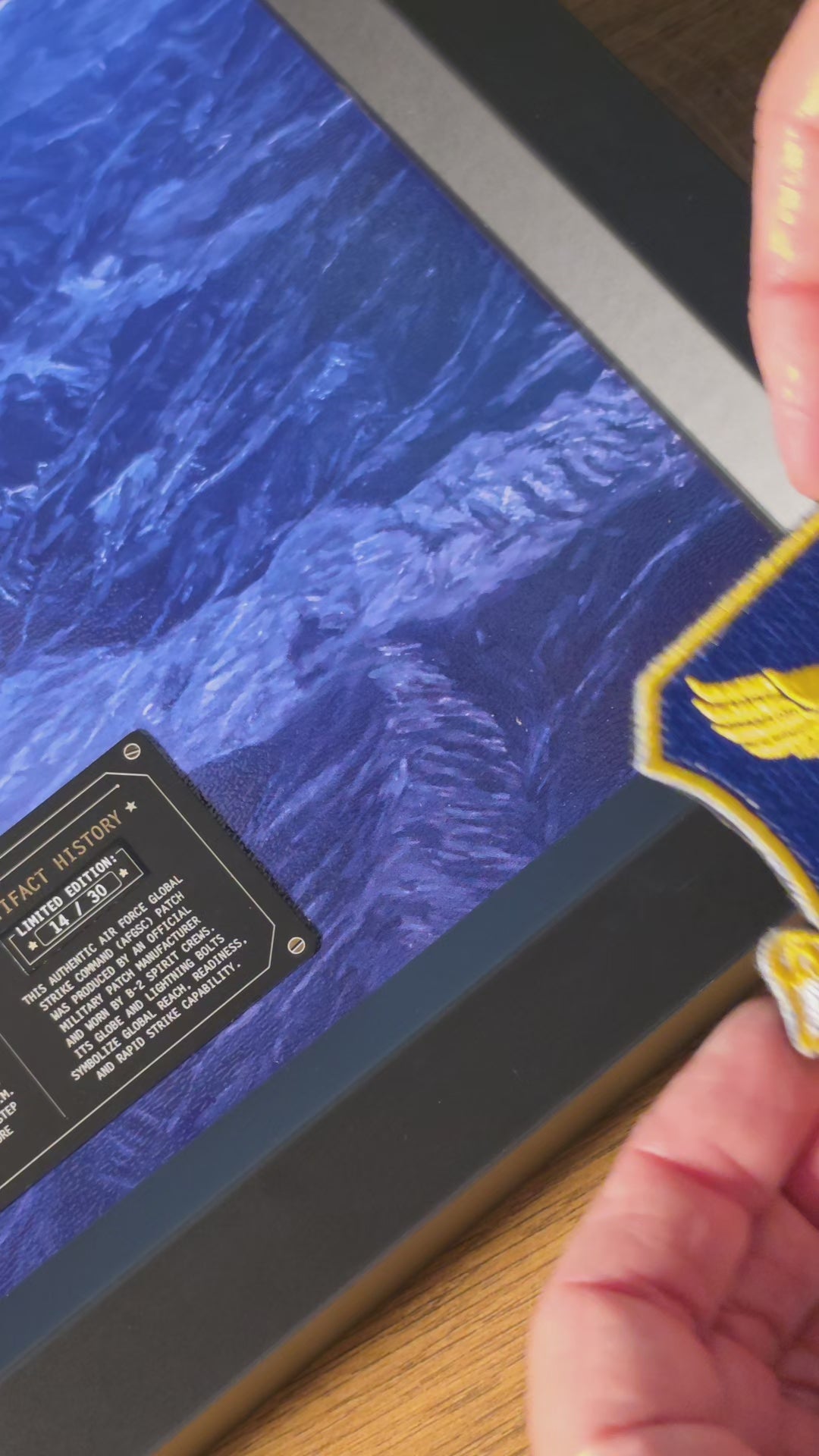 B-2 Spirit Bomber - Midnight Hammer | INCLUDES: B-2 Patch