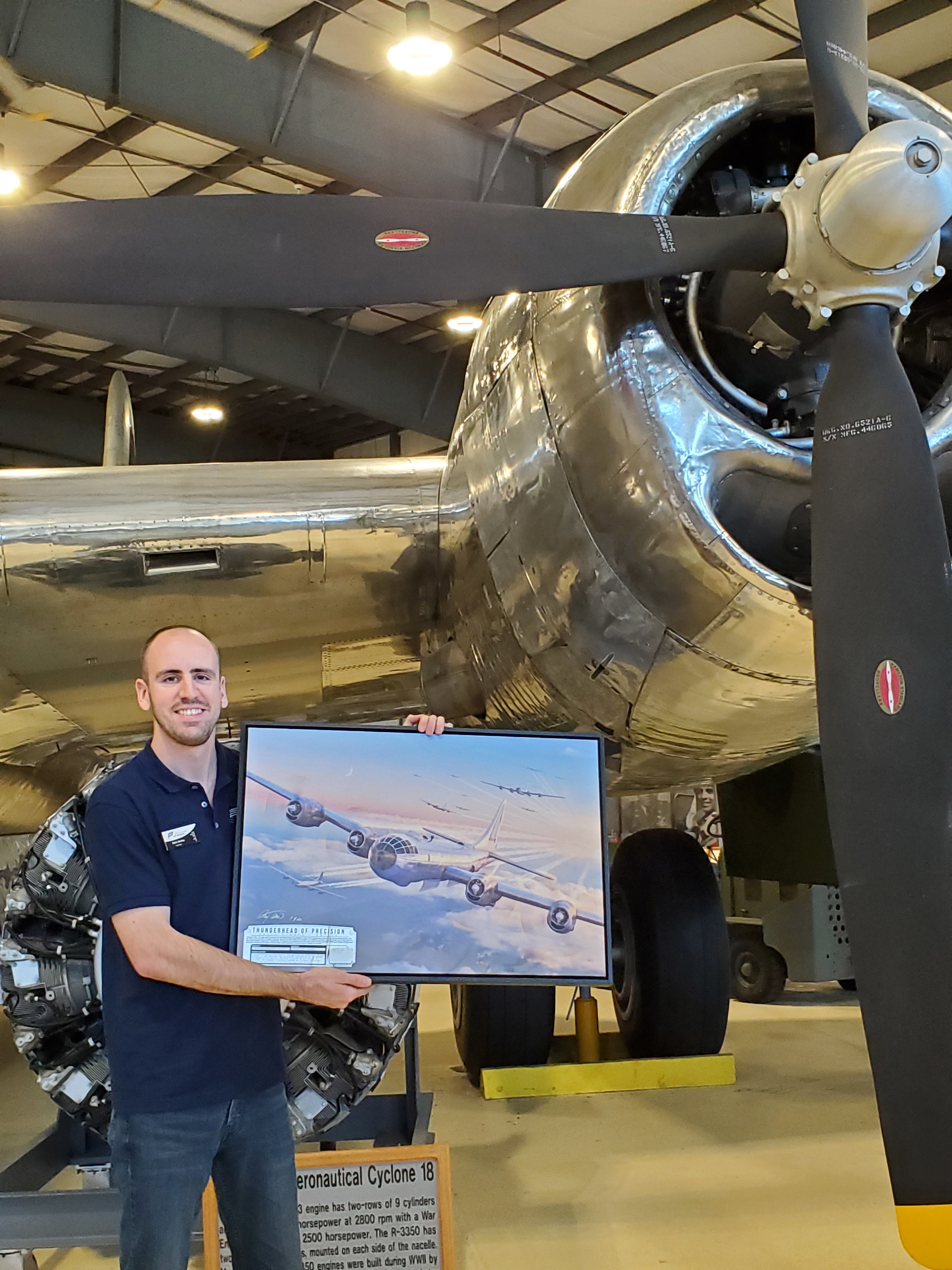 Thunderhead of Precision - B-29 Superfortress Aviation Art-Art Print-Aces In Action: The Workshop of Artist Craig Tinder