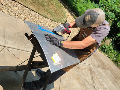 WWII B-25 Mitchell Relic Plaque-Historical Display Plaques-Aces In Action: The Workshop of Artist Craig Tinder