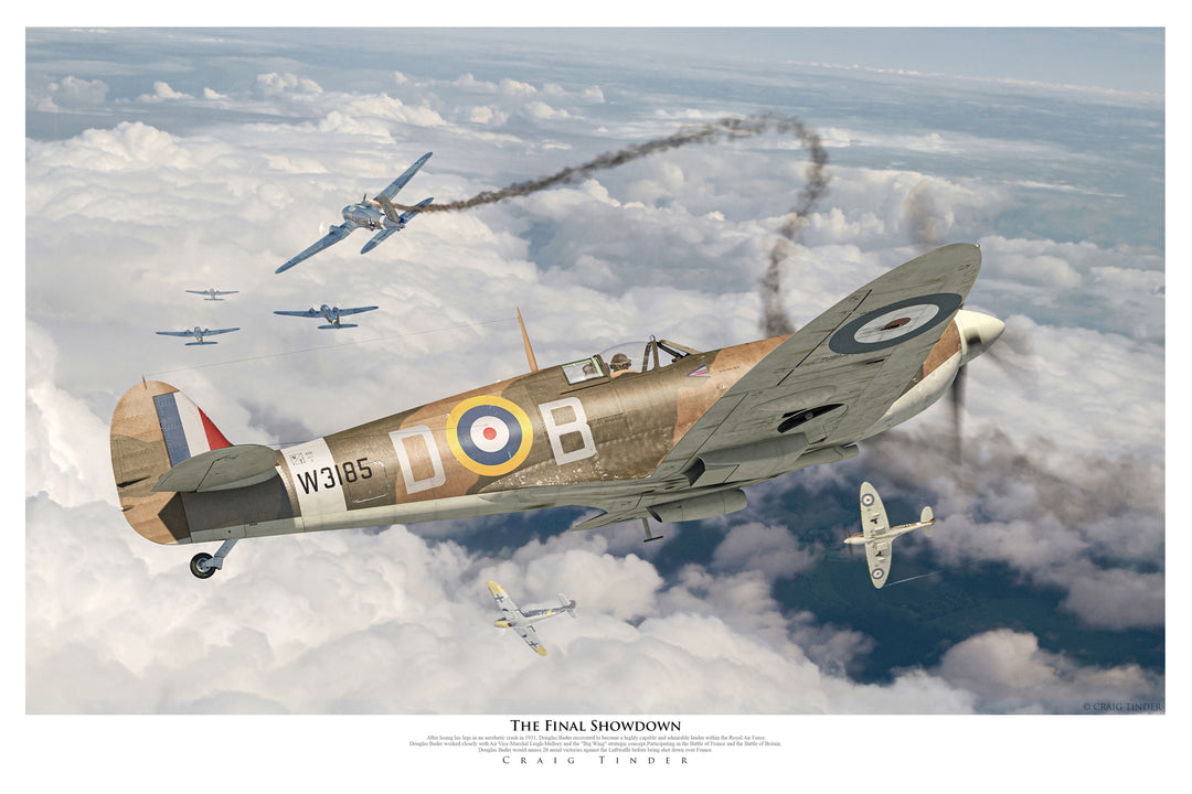 "The Final Showdown" Limited Edition Giclée Fine Art Print by Craig Tinder