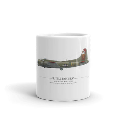 Little Patches B-17 Flying Fortress Coffee Mug by Artist Craig Tinder - Aces In Action