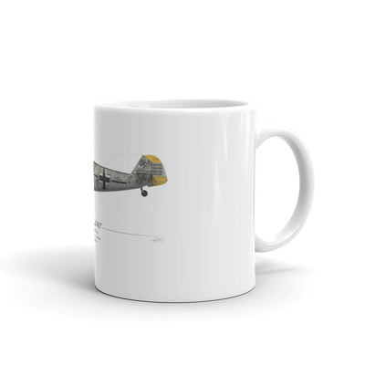 Adolf Galland Bf-109 Coffee Mug by Artist Craig Tinder - Aces In Action
