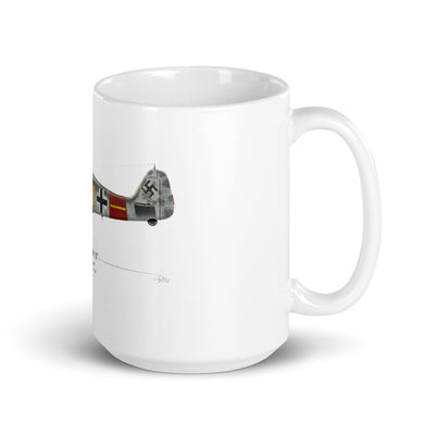 FW-190 A8 Coffee Mug by Artist Craig Tinder - Aces In Action