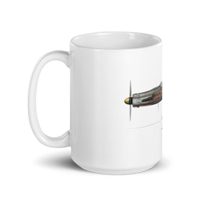 Red 13 FW-190 D9 Coffee Mug by Artist Craig Tinder - Aces In Action